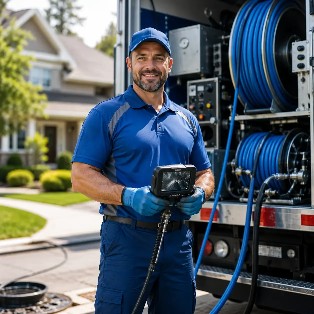 Local outdoor drain cleaning specialists in Kingston, NH